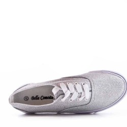 Women's lace-up tennis