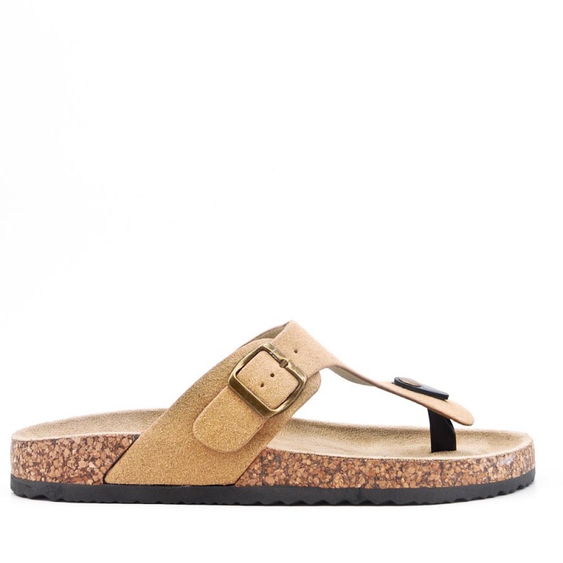 men's faux leather slippers