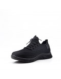 Men's textile lace-up basket