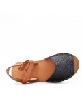 Sandale plat pour fille