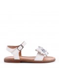 Sandale fille en simili cuir