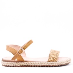 Girl's faux suede sandal