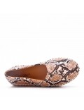 Girl's faux leather espadrilles