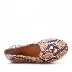 Espadrilles fille en simili cuir