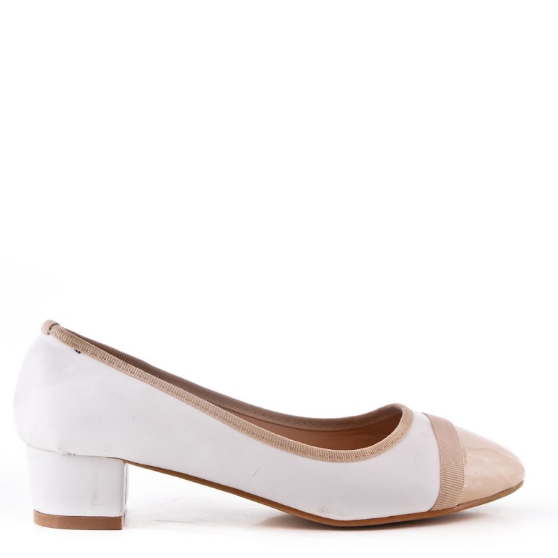 chaussures beige femme talon