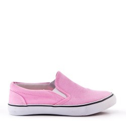 Cesta infantil rosa sin encaje