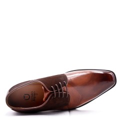 Derby en simili cuir