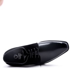 Derby en simili cuir