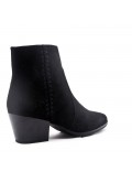 Ankle boot in faux suede