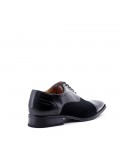 Derby in material mix with lace for men