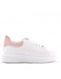 Basket à lacet en simili cuir pour femme