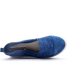 Faux Suede espadrilles for women