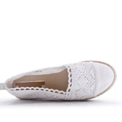 Faux Suede espadrilles for women