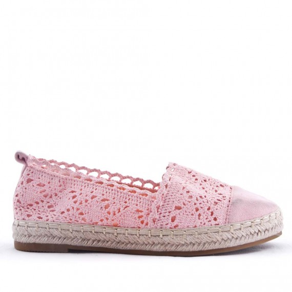 Faux Suede espadrilles for women