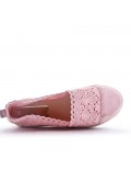 Faux Suede espadrilles for women