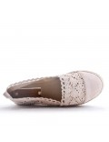 Faux Suede espadrilles for women