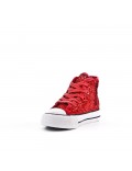 Tennis glittery girl red lace