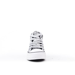 Silver glitter girl with lace