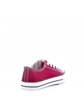 Basket fuchsia enfant à lacet