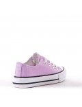 Cesta infantil con cordones violeta