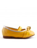 Ballerine fille en simili cuir 