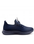 Men's textile lace-up basket