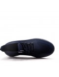 Men's textile lace-up basket