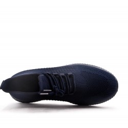 Men's textile lace-up basket