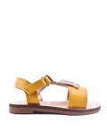 Sandale fille en simili cuir