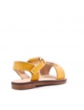 Sandale fille en simili cuir