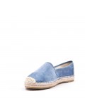 Faux Suede espadrilles in material mix for women