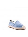 Faux Suede espadrilles in material mix for women