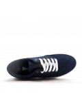 Men's textile lace-up basket