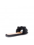 Women's faux suede slide