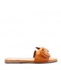 Women's faux suede slide