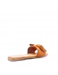 Women's faux suede slide