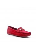 Women's mocassin in faux suede 