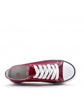 Canvas lace-up sneakers