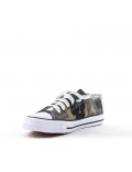 Canvas lace-up sneakers