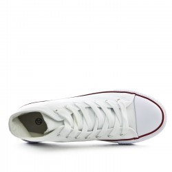 Men's canvas lace-up sneakers