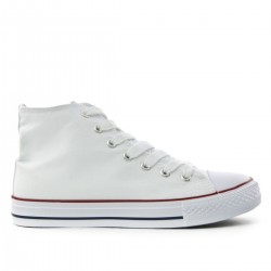 Men's canvas lace-up sneakers