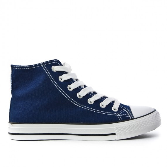 Men's canvas lace-up sneakers