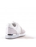 Mixed material sneaker for women