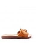 Women's faux suede slide