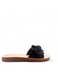 Women's faux suede slide