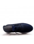 Men's textile lace-up basket