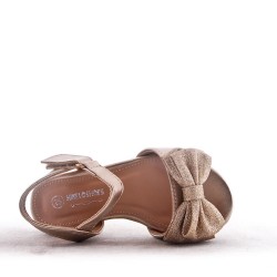 Sandal girl with small heel