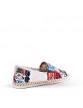 Men's textile moccasin