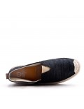 Men's textile moccasin