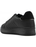 Women's faux leather sneaker